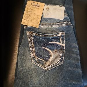 Maurice's Suki Silver Jeans
